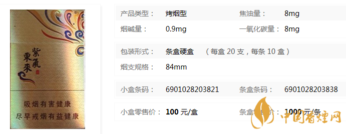 紫氣東來金香煙價(jià)格及圖片 紫氣東來煙多少錢一包
