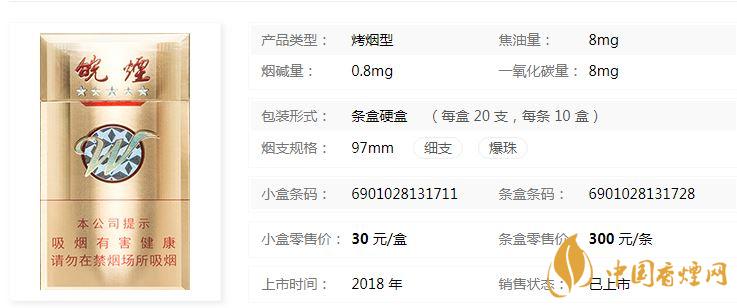 黃山金皖細(xì)支價格多少錢一包價格